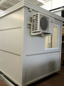 climatizzatore su container