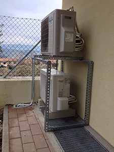 Installazione unità esterna