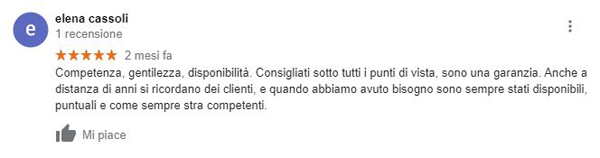 Climatizzatori Bologna - testimonianze